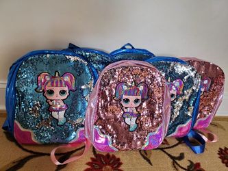 Lol Reversible sequence backpack