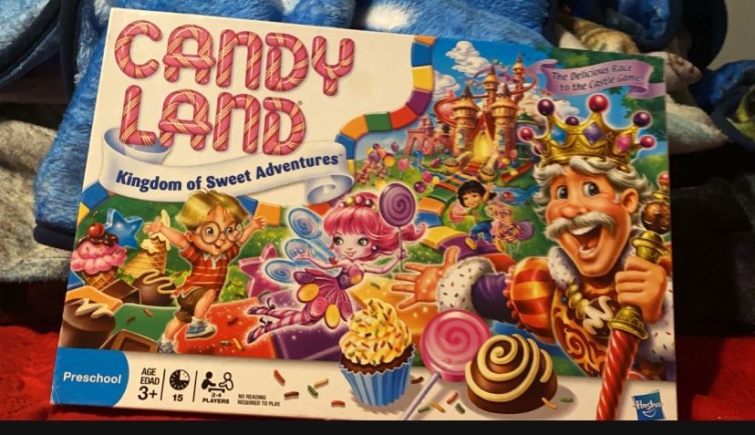 Candy Land Preschool Board Game for Kids and Family Ages 3 and Up, 2-4 Players