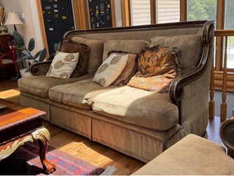Sofa and chair