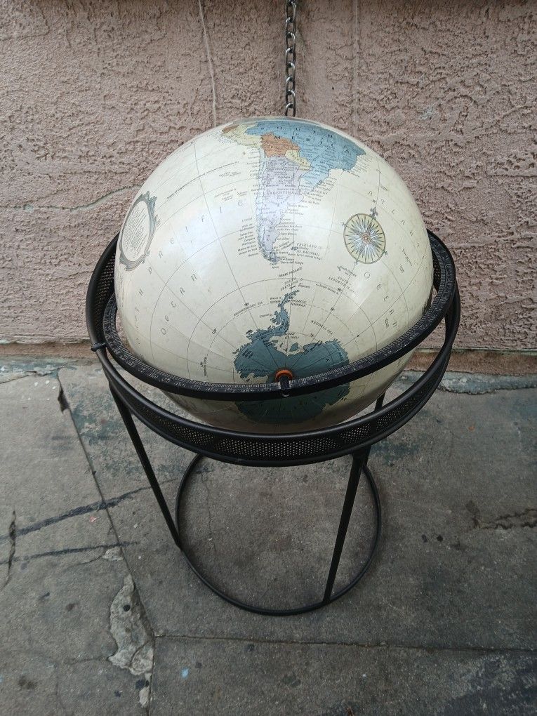 Vintage  World Globe 
