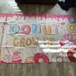 Donut Birthday Decorations 