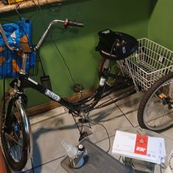 ELECTRIC SUN ADULT Tricycle black