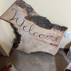 Large Wood Cut