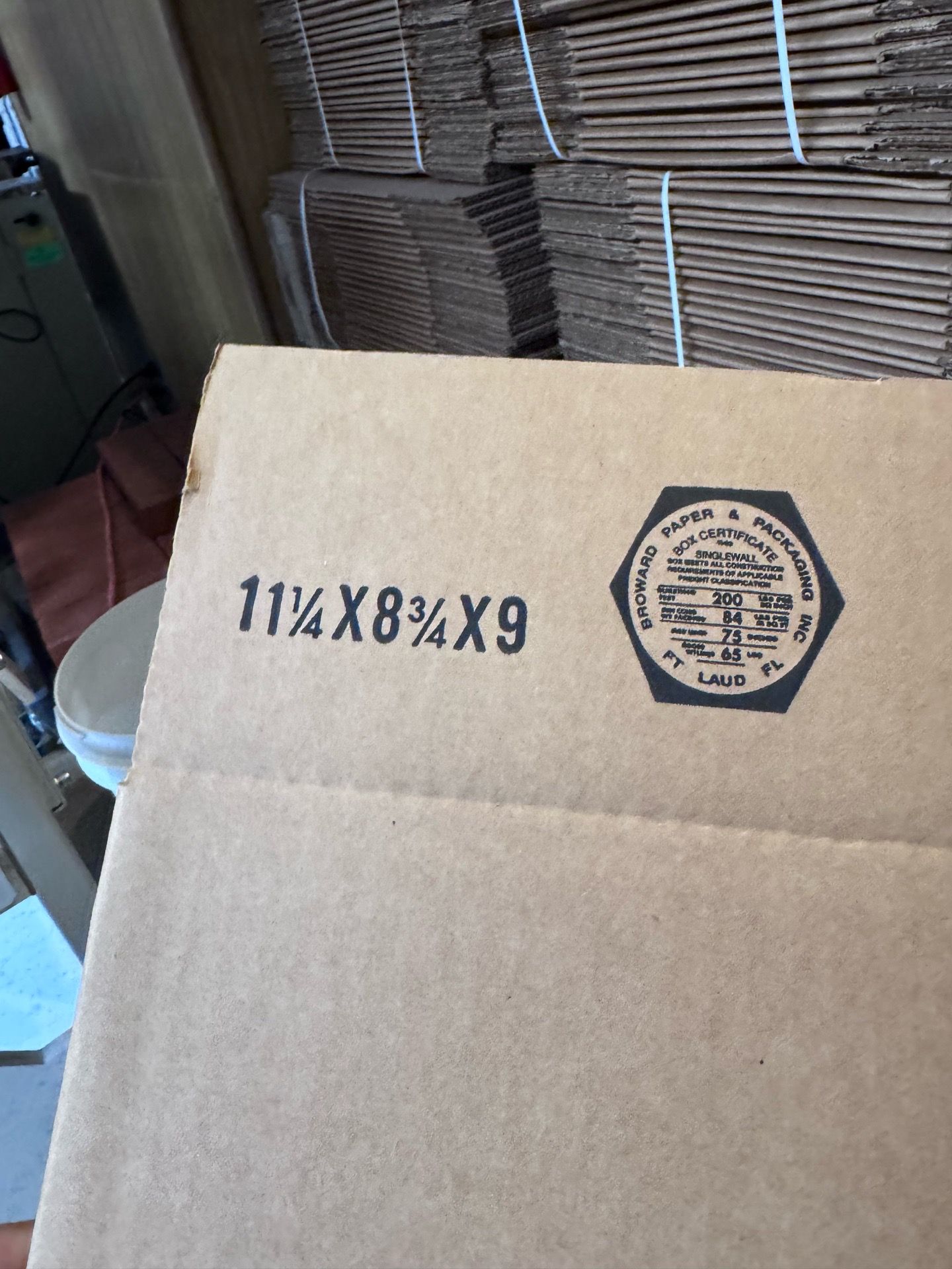 Brown Cardboard Box