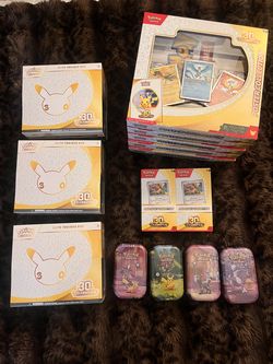 Pokemon TCG 30th celebration bundle