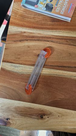 Vintage Plastic Fishing Worm Mold 