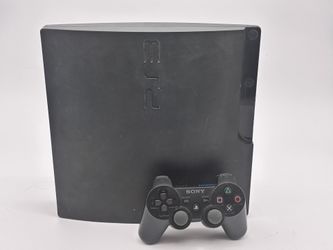 Sony PlayStation 3 Slim PS3 Console CECH-3001B| Controller| Tested| Read| 150GB