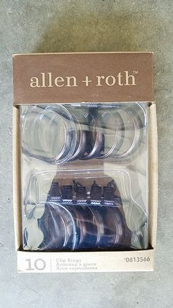 Cu rtain clip rings