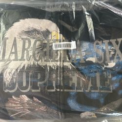 Supreme MM6 Eagle Zip Up Black Size Large