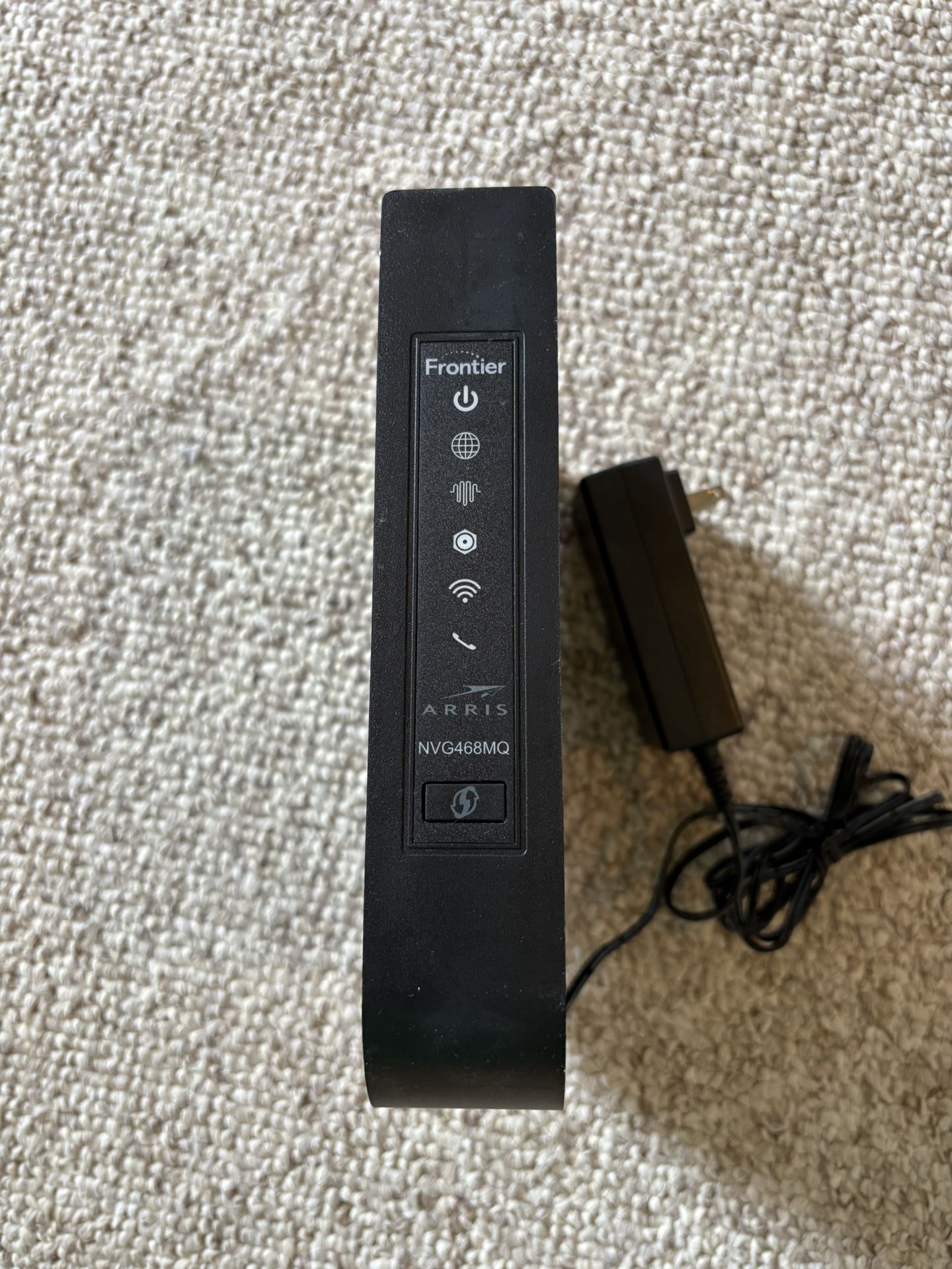 Frontier Arris NVG468MW Modem With Wi-Fi Router