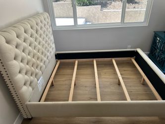 Pottery barn bed frame
