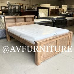 Full Bed And Memory Foam Mattress