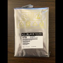 Western Digital Black 4 TB Internal Gaming Hard Drive 