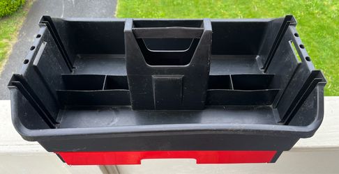 Vintage Contico Portable Tool Caddy & Red Nesting Organizer Tray
