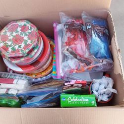 Box of Picnic or Party Supplies - $10 for ALL