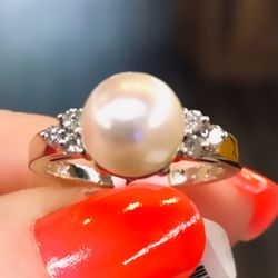 Pearl Fashion Ring  