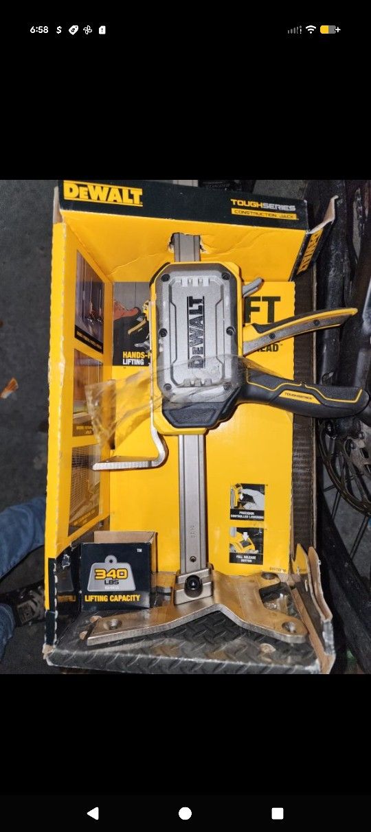 DEWALT DWHT83550 Tough Series Construction Jack