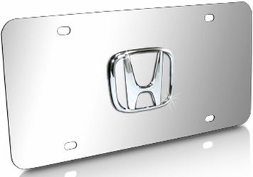 HONDA AUTOMOTIVE GOLD LICENSE PLATE