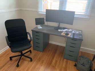 Office desk in solid condition