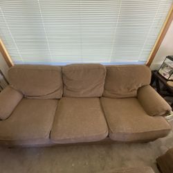 Couch And  Chair With Ottomon- Flexsteel- 100