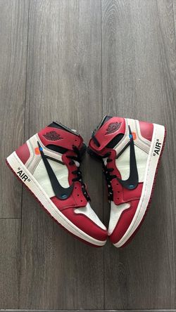 Jordan 1 Offwhite Chicago 10.5