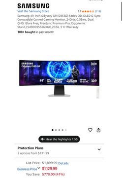 Samsung 49-Inch Odyssey G9