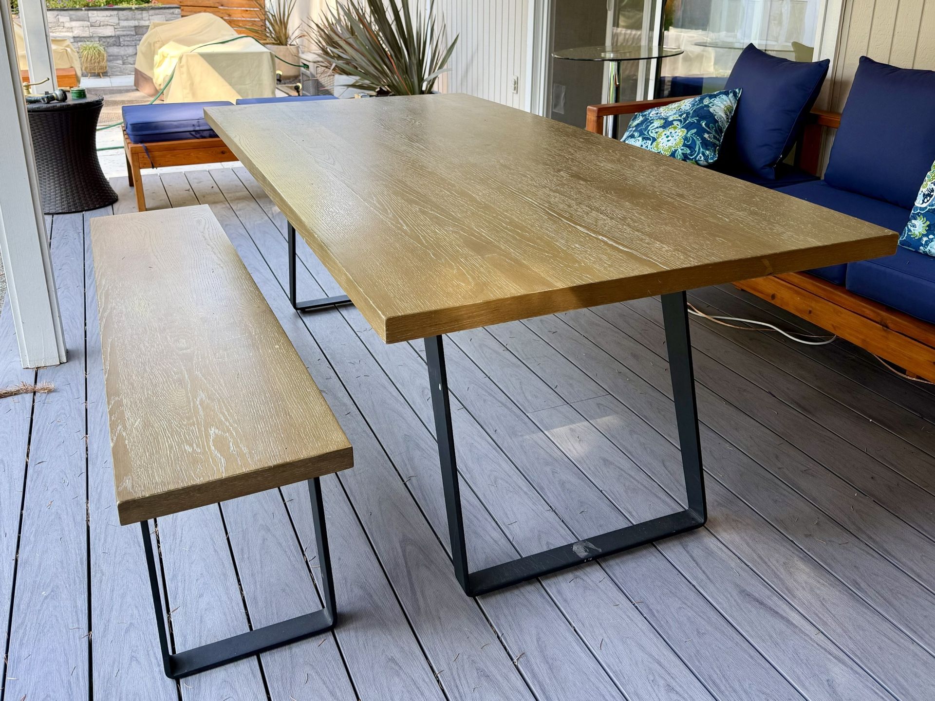 Dining Table with Bench