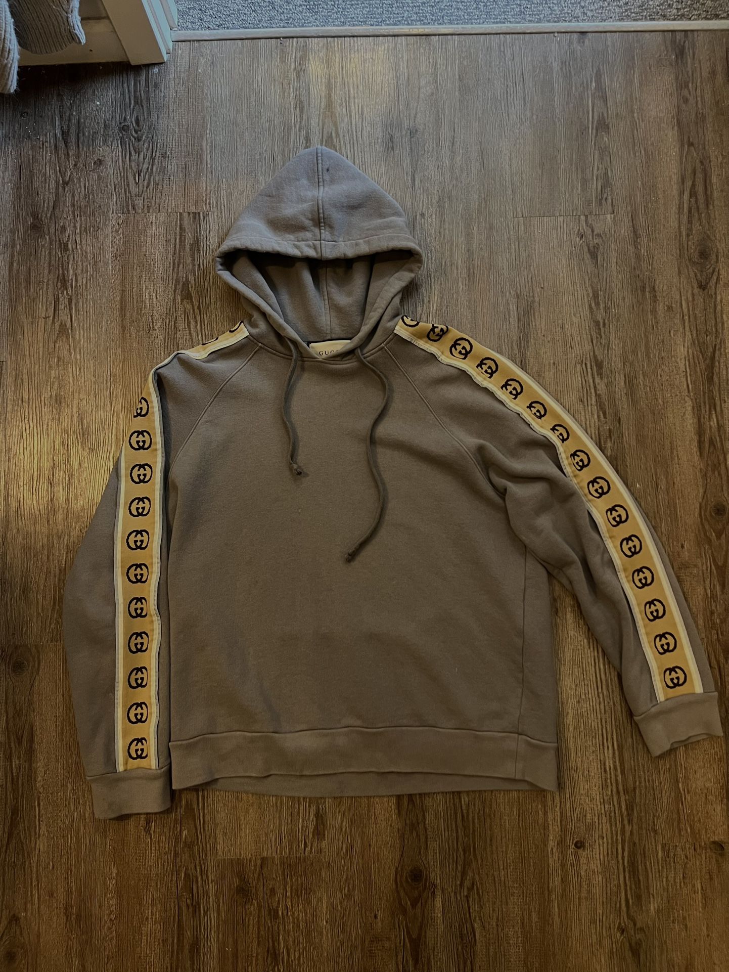 Gucci interlocking GG reflective hoodie
