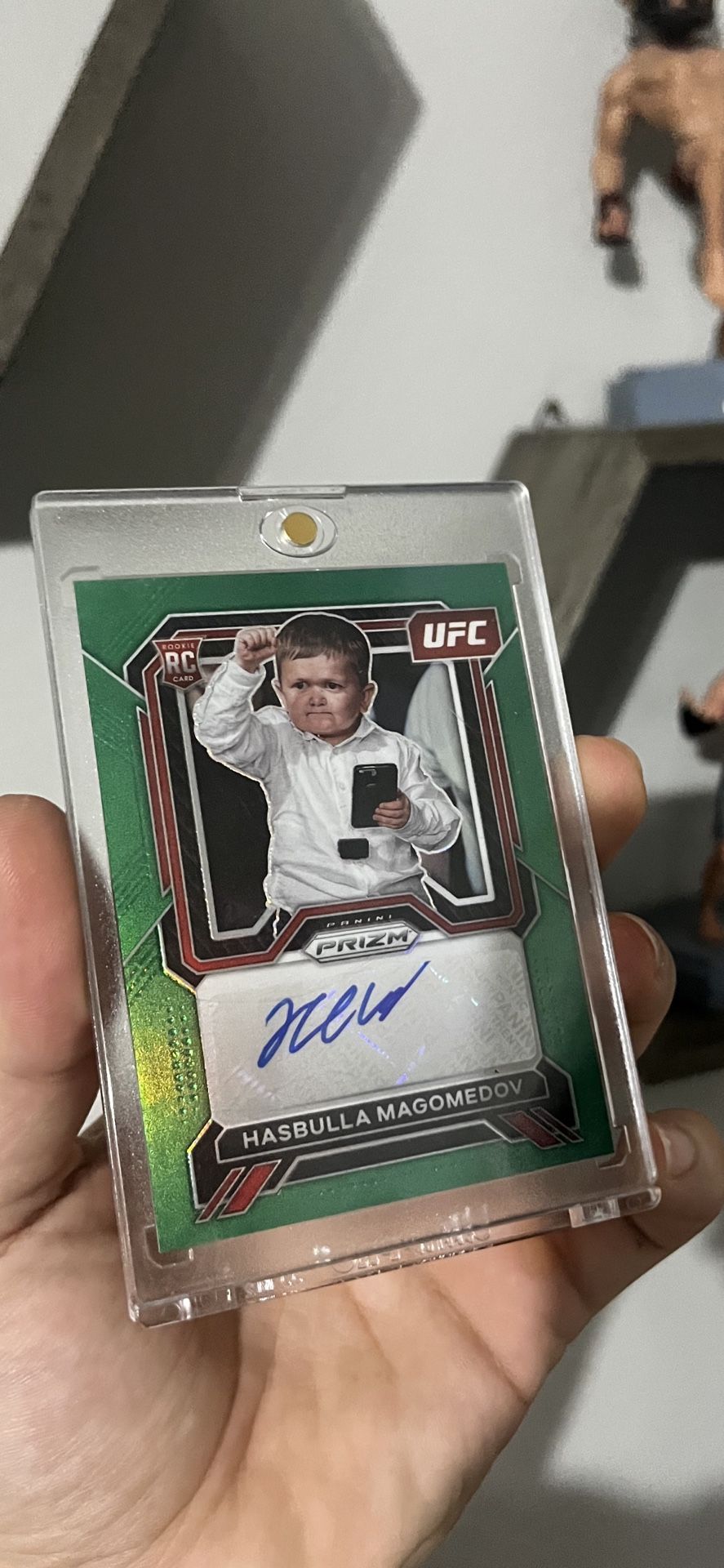 Hasbulla Green Prizm Autograph!