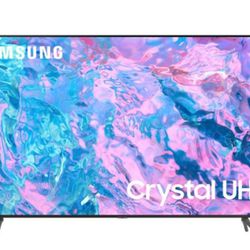  Samsung - 55” Class CU7000 Crystal UHD 4K Smart Tizen TV