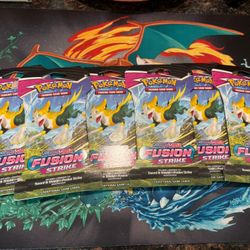 Pokémon Fusion Strike Sleeved Booster Packs