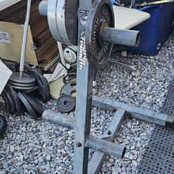 Weights fitness stand tsa 42 used 