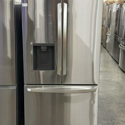 LG  LRFXC2606S 36 Inch Counter-Depth MAX™ Smart French Door Refrigerator