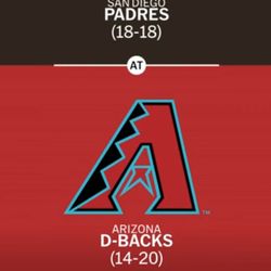 Padres Vs Diamondback Game Tickets 