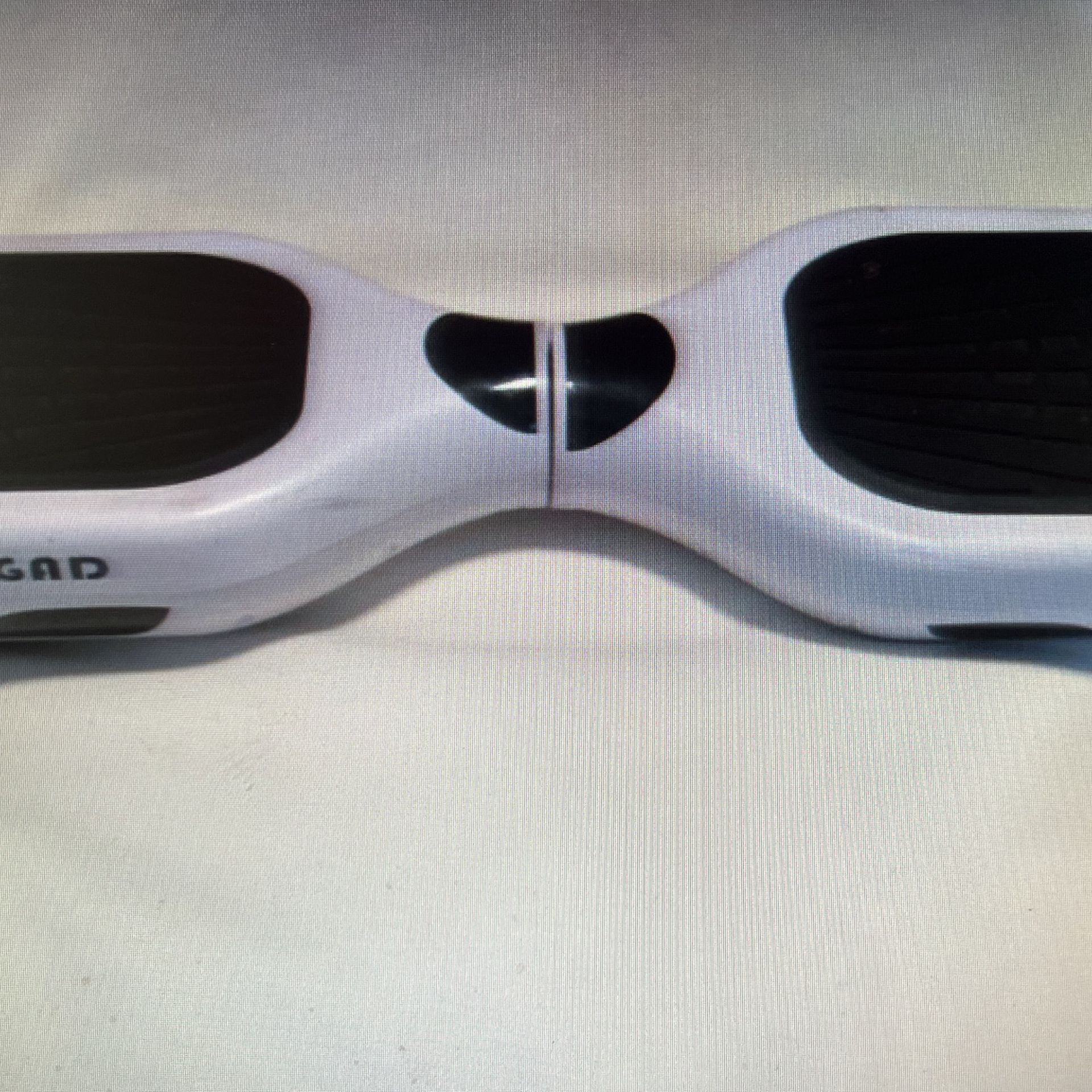 SISIGAD Self Balancing Scooter HY-A02 6.5 Inch White Two Wheeled NEEDS BATTERY