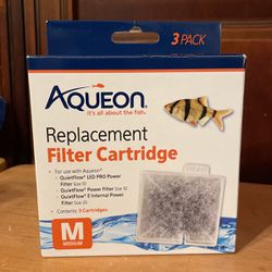 Aqueon Aquarium Replacement Filter Cartridge, Medium (1 Pack)