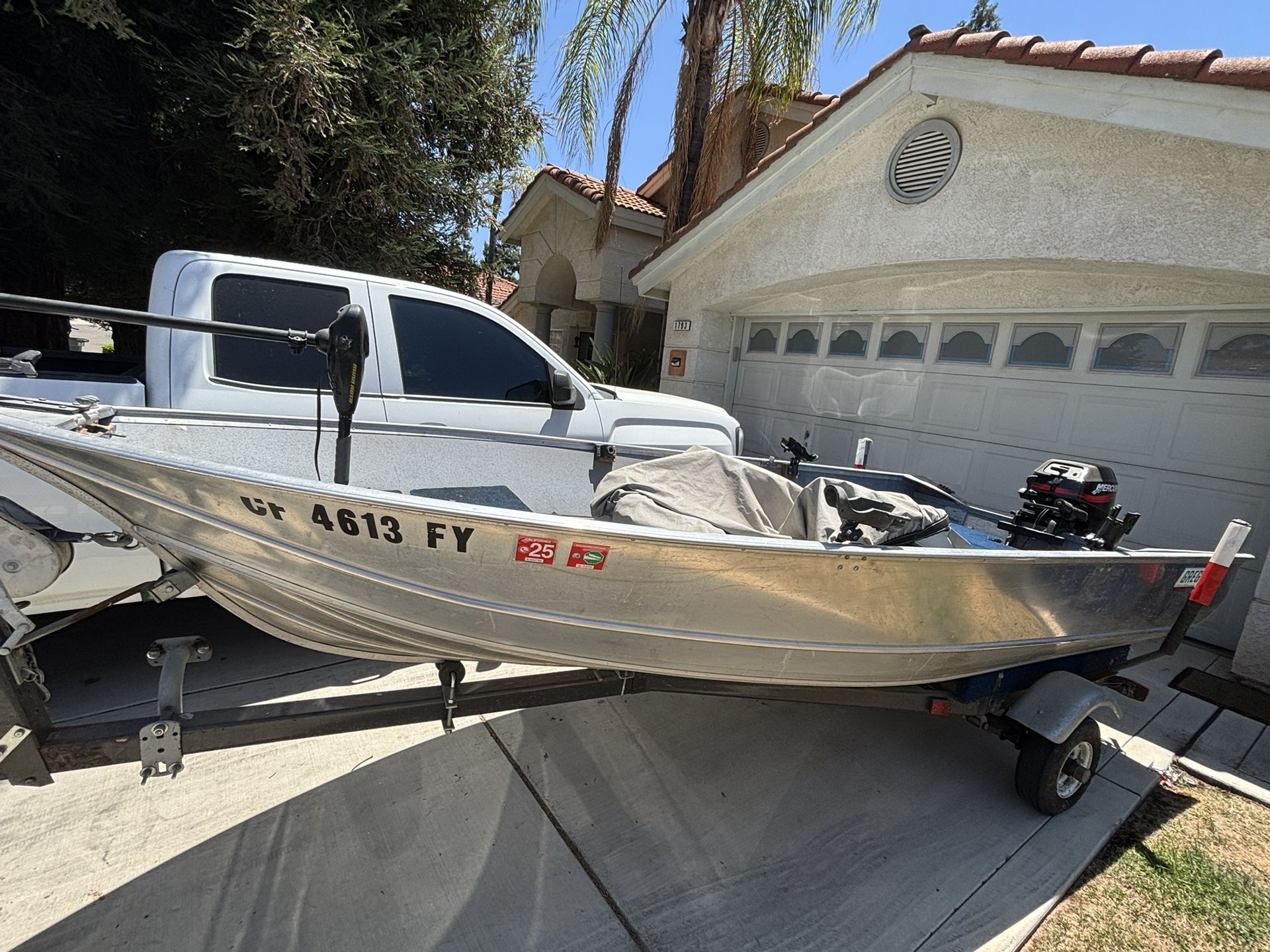 Gregor Mercury Boat