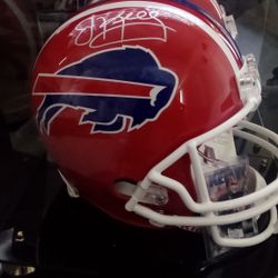 Jim Kelly Autographed Helmet