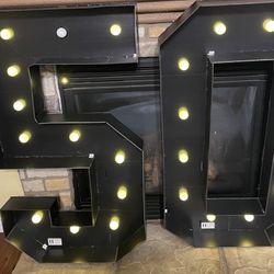 50 Number 4ft,Decorations 