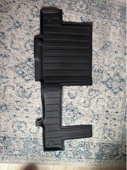 Floor mat third row for a 2023 Chevy suburban