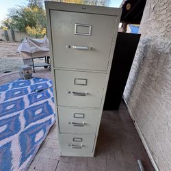 Filing Cabinets (One Vintage Military) 