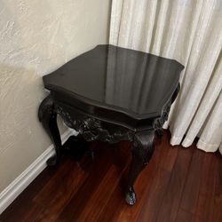 Antique Side Table & Coffee Table