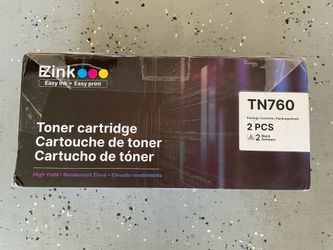 TONER CARTRIDGE-TN760 ( 2 packs)