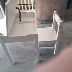 Kids 23" Writting Desk And Chair Set