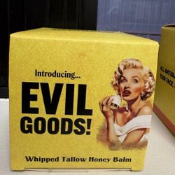Evil Goods Whipped Tallow Honey Balm Tallow Face Moisturizer