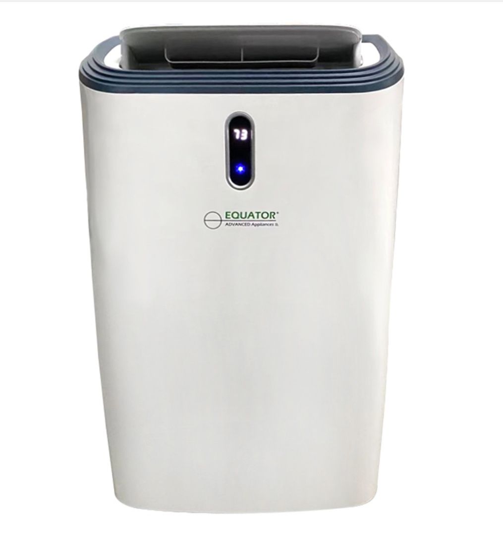 Equator 12000 BTU Dual Hose Indoor Portable 3-In-1 Air Conditioner, Air Purifier...