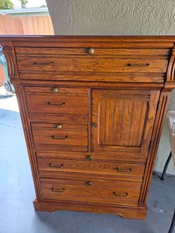 Lexington Recollections 5 Drawer Chest Dresser w/ Cabinet