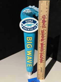 🍻 Kona Big Wave Tall Beer Tap Handle 