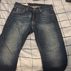 Levi’s 501 light blue