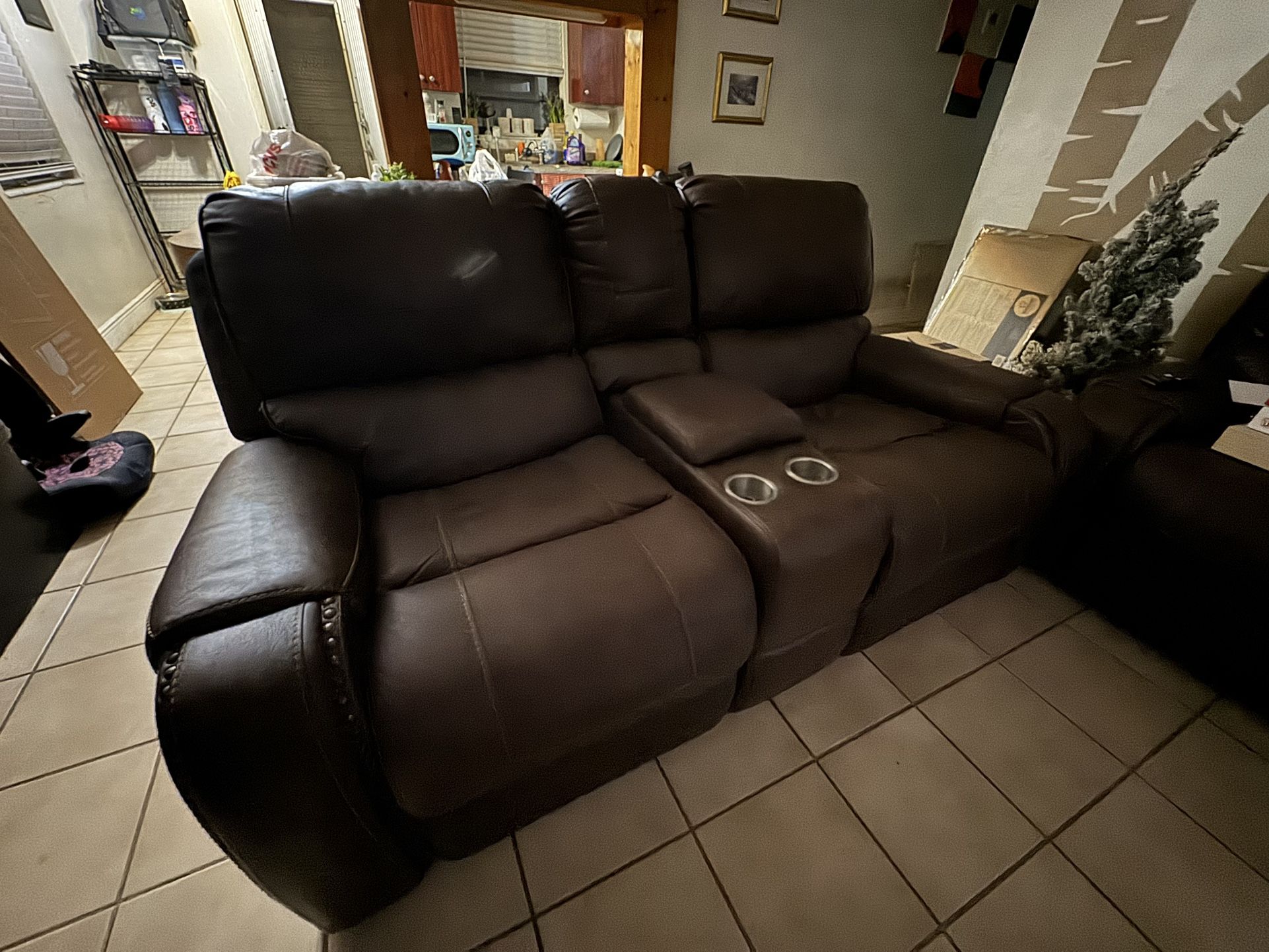 2 Reclining Sofas $100
